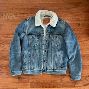 Levi’s Denim and Sherpa Trucker Jacket